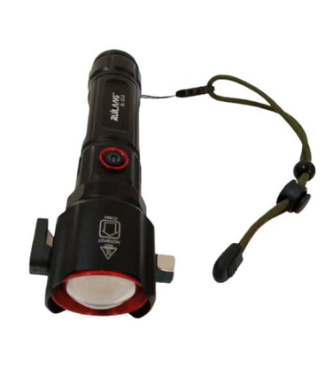 Multi-functional Metal Emergency Flashlight